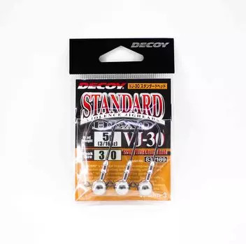 Джиг-головка Decoy VJ-30 Violence, стандартный крючок, размер 3/0, 3/16 унции (2189)