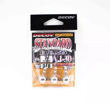 Джиг-головка Decoy VJ-30 Violence, стандартный крючок, размер 3/0, 1/4 унции (2196)