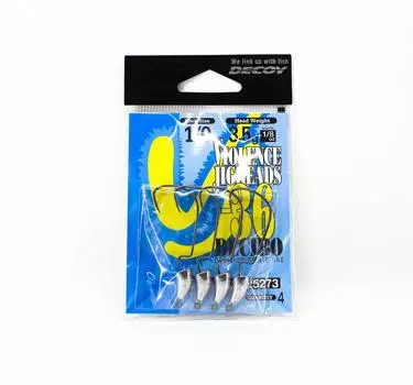 Джиг-головка Decoy VJ-36 Джиг-головка Decibo Worm Hook Размер 1/0, 1/8 унции (5273)