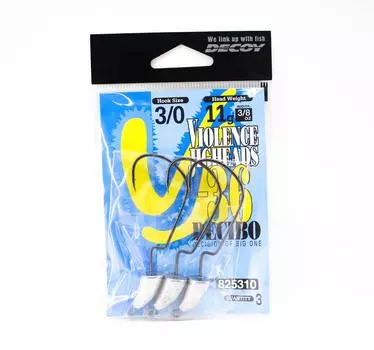 Джиг-головка Decoy VJ-36 Джиг-головка Decibo Worm Hook Размер 3/0, 3/8 унции (5310)