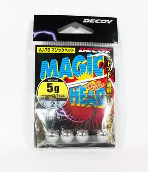 Джиг-головка Decoy VJ-76 Крючок Magic Head Размер 2,5 грамма (1984)