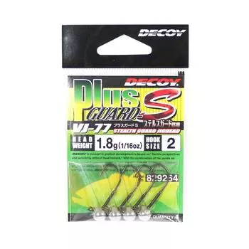 Джиг-головка Decoy VJ-77 Plus Guard S, размер 2, 1,8 грамма (9264)