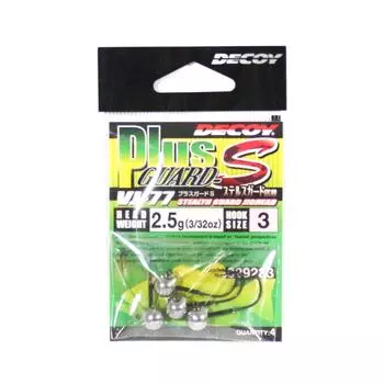 Джиг-головка Decoy VJ-77 Plus Guard S, размер 3, 2,5 грамма (9233)