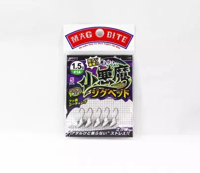 Джиг-головка Harimitsu Magbite MB03 Koakuma 1,5 грамма, размер 14 (6430)