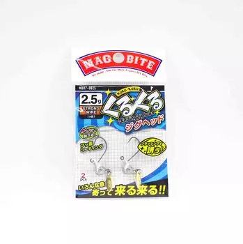 Джиг-головка Harimitsu Magbite MB07 KuruKuru Bladeing 2,5 грамма, размер 8 (7062)