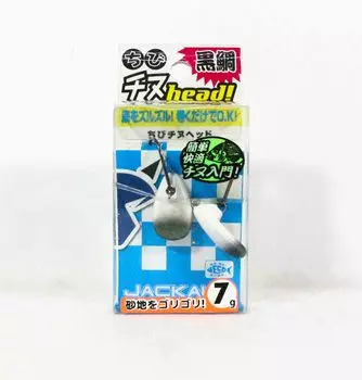 Джиг-головка Jackall Chibi Chime 7 грамм 2 шт Белый (2081)