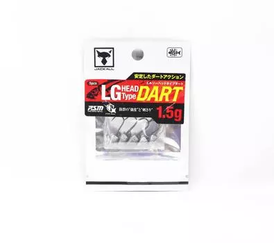 Джиг-головка Jackall LG Head Type Dart, 1,5 грамма, размер 9 5 шт./упаковка (4173)