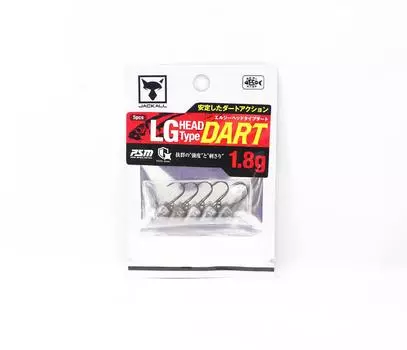Джиг-головка Jackall LG Head Type Dart 1,8 грамм, размер 9 5 шт./упаковка (4180)