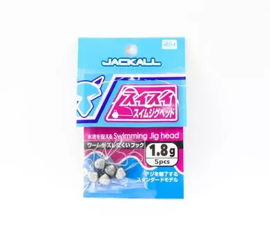 Джиг-головка Jackall Sui Sui Swim 5 шт/уп 1,8 грамм (3706)