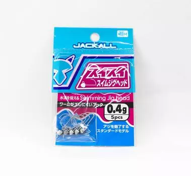 Джиг-головка Jackall Sui Sui Swim 5 шт/уп 0,4 грамм (3645)