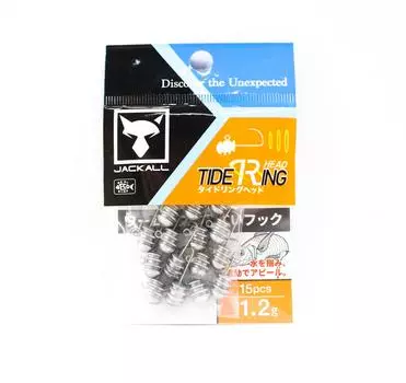Джиг-головка Jackall Tide Ring Head 1,2 грамма, 15 штук (7637)