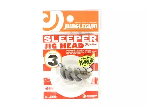 Джиг-головка Jungle Gym J300, 3 грамма, крючок, размер 4 (0629)