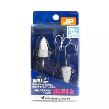 Джиг-головка Major Craft Dart JPBU-30 грамм, размер 1/0 (8621)