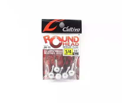 Джиг-головка Owner JH-11 с круглым изгибом, 1/4 унции, размер 1/0 (1545 г.)