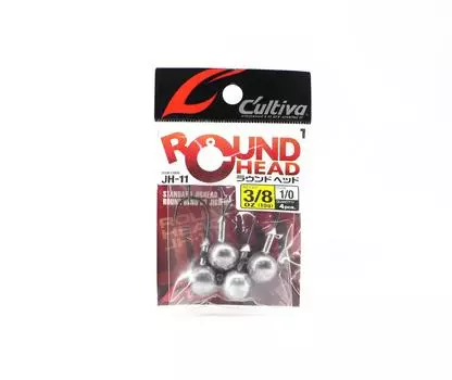 Джиг-головка Owner JH-11 с круглым изгибом, 3/8 унции, размер 1/0 (1569)