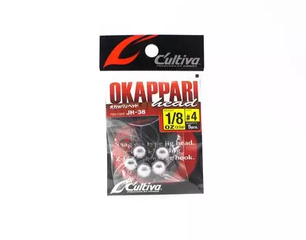 Джиг-головка Owner JH-38 Головка окапари Super Needle Point, 1/8 унции, размер 4 (3047)