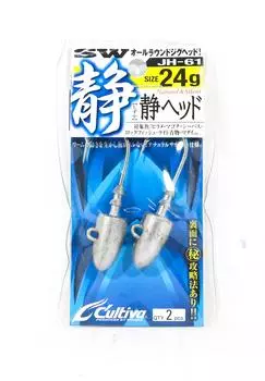 Джиг-головка Owner JH-61 с пулевидной головкой, 24 грамма, размер 5/0 (7163)