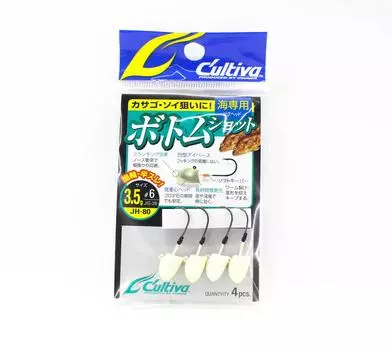 Джиг-головка Owner JH-80 Bottom Shot 3,5 грамма, размер 6 (0909)