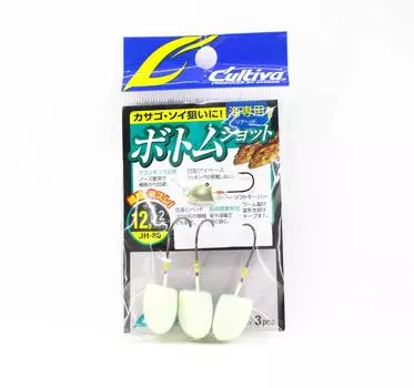 Джиг-головка Owner JH-80 Bottom Shot 12 грамм, размер 2 (0916)