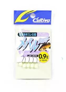 Джиг-головка Owner JH-82G Mebaru Shot 0,9 грамма Размер 12 Glow (3805)