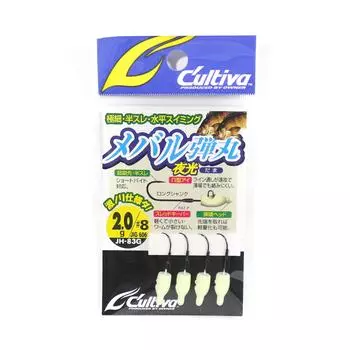 Джиг-головка Owner JH-83G Mebaru Bullet Glow 2,0 грамма, размер 8 (1574 г.)