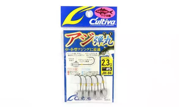 Джиг-головка Owner JH-84 Micro, крючок 2,3 г, размер 5 (4851)