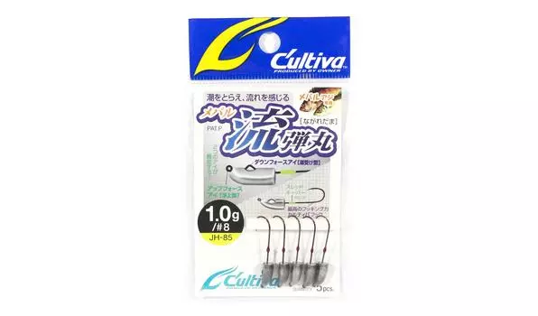 Джиг-головка Owner JH-85 Mebaru Bullet 1,0 грамм, размер 8 (8321)