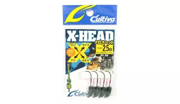 Джиг-головка Owner JH-86 X-Head 2,5 грамма, размер 5 (9723)