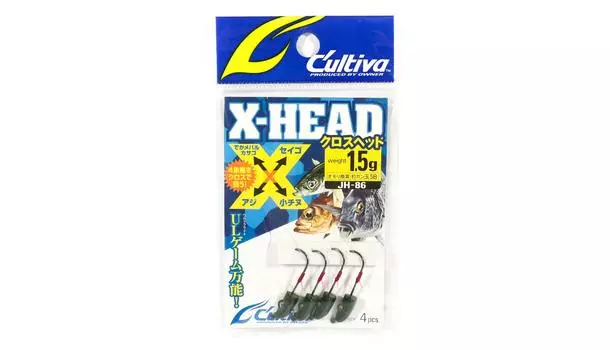 Джиг-головка Owner JH-86 X-Head 1,5 грамма, размер 7 (9709)