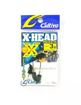 Джиг-головка Owner JH-86 X-Head 3 грамма, размер 4 (9730)