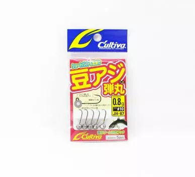Джиг-головка Owner JH-87 Bean Bullet 0,8 грамм, размер 10 (5787)