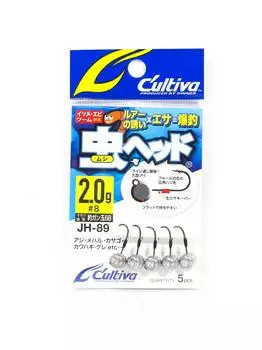 Джиг-головка Owner JH-89, 2 грамма, размер 8 (8774)