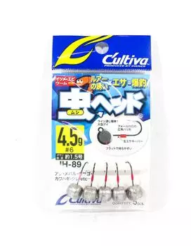 Джиг-головка Owner JH-89, 4,5 грамма, размер 6 (8798)