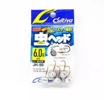 Джиг-головка Owner JH-89, 6 грамм, размер 6 (8842)