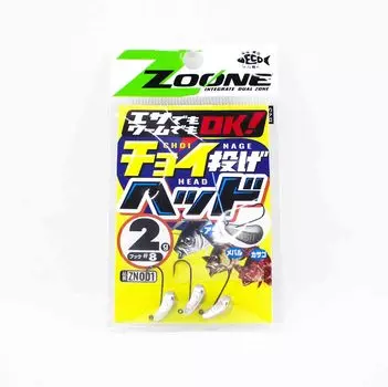 Джиг-головка Sasame ZN001 Choi Nage, размер 8, 2 грамма (4243)