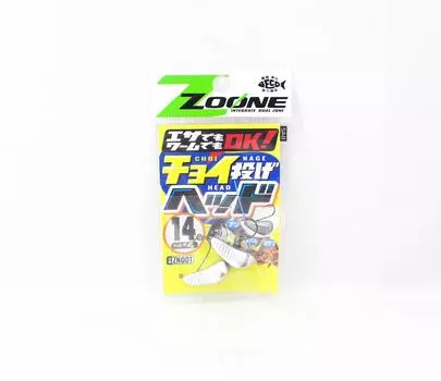 Джиг-головка Sasame ZN001 Choi Nage, размер 8, 14 грамм (7640)