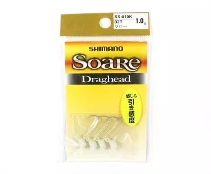 Джиг-головка Shimano SS-010K Soare Drag Head Glow 1,0 грамм 02T 762863
