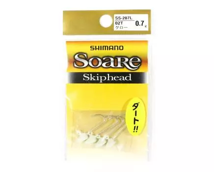 Джиг-головка Shimano SS-207L Soare Skip Head Glow 0,7 грамма 02T 785961