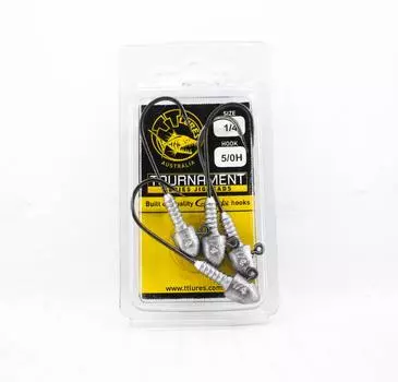 Джиг-головка Tac Tactics TT Tournament 1/4 унции 5/0H 4 в упаковке (5750)