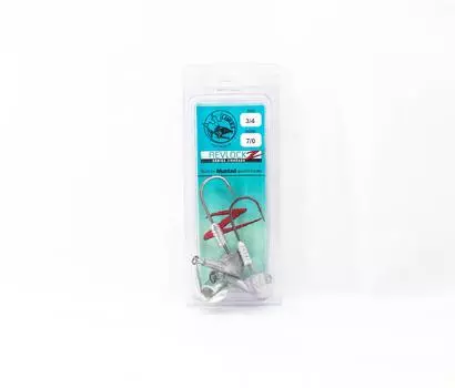 Джиг-головка Tackle Tactics Revlockz HD NC 3/4 унции 7/0 2 шт./упаковка (9698)