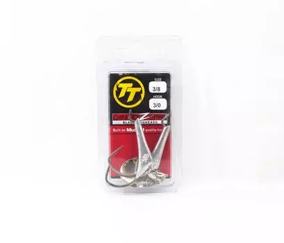 Джиг-головка Tackle Tactics TT Chinlockz SpinZ NC 3/8 унции 3/0 2 шт./упаковка (7516)