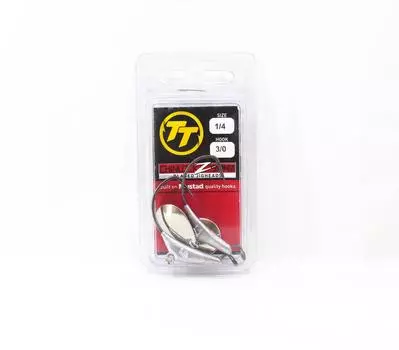 Джиг-головка Tackle Tactics TT Chinlockz SpinZ NC 1/4 унции 3/0 2 шт./упаковка (7509)