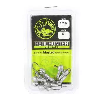 Джиг-головка Tackle Tactics TT Head Hunter 1/16 унции 6 10 шт. в упаковке (1036)