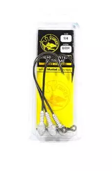 Джиг-головка Tackle Tactics TT Head Hunter Extreme 1/4 унции 8/0 XH 3 шт./упаковка (1852 г.)