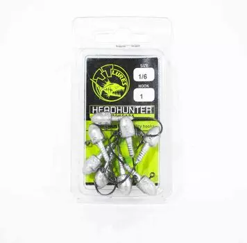 Джиг-головка Tackle Tactics TT Head Hunter 1/6 унции 1 8 шт. в упаковке (1135)