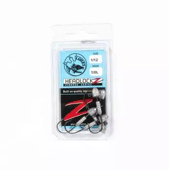Джиг-головка Tackle Tactics TT Headlockz Finesse 1/12 унции 1/0 5 шт./упаковка (3764)