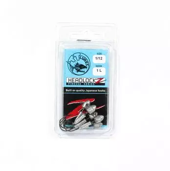 Джиг-головка Tackle Tactics TT Headlockz Finesse 1/12 унций 1 5 шт./упаковка (3757)