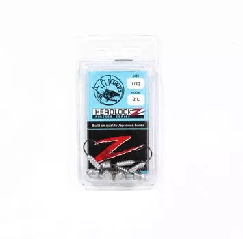 Джиг-головка Tackle Tactics TT Headlockz Finesse 1/12 унции 2 5 шт. в упаковке (3740)