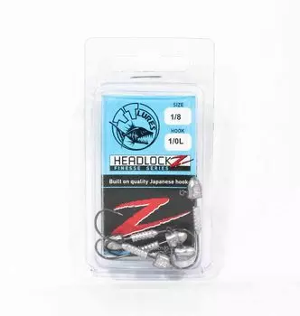 Джиг-головка Tackle Tactics TT Headlockz Finesse 1/8 унции 1/0 5 шт./упаковка (3795)