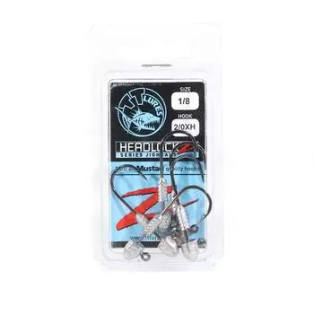 Джиг-головка Tackle Tactics TT Headlockz HD 1/8 унции 2/0 XH 5 шт./упаковка (3023)